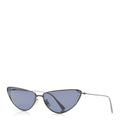 Dior Cat-Eye Sunglasses — Gunmetal