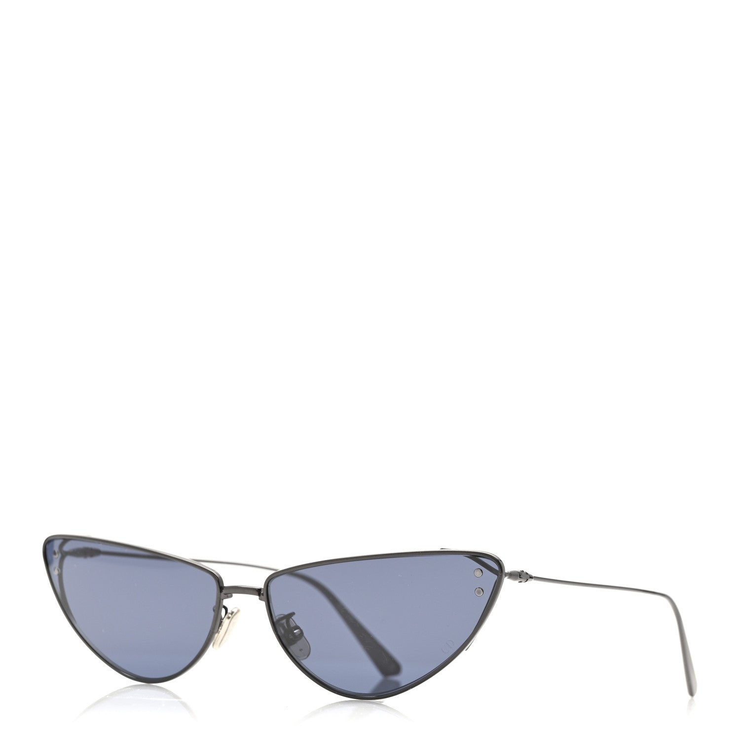 Dior Cat-Eye Sunglasses — Gunmetal