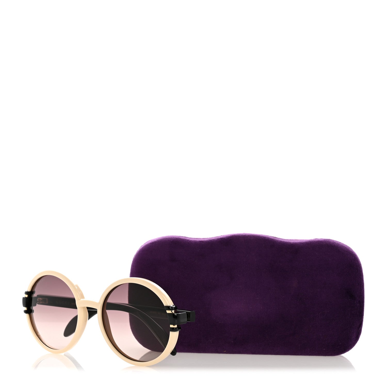 Gucci Round Sunglasses — Black GG1067S