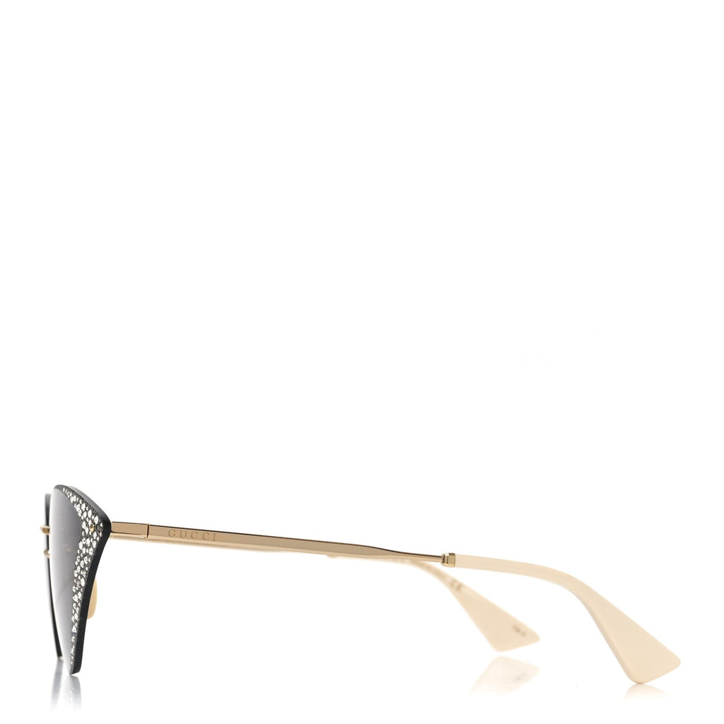 Gucci Geometric Sunglasses — Crystal GG0898S