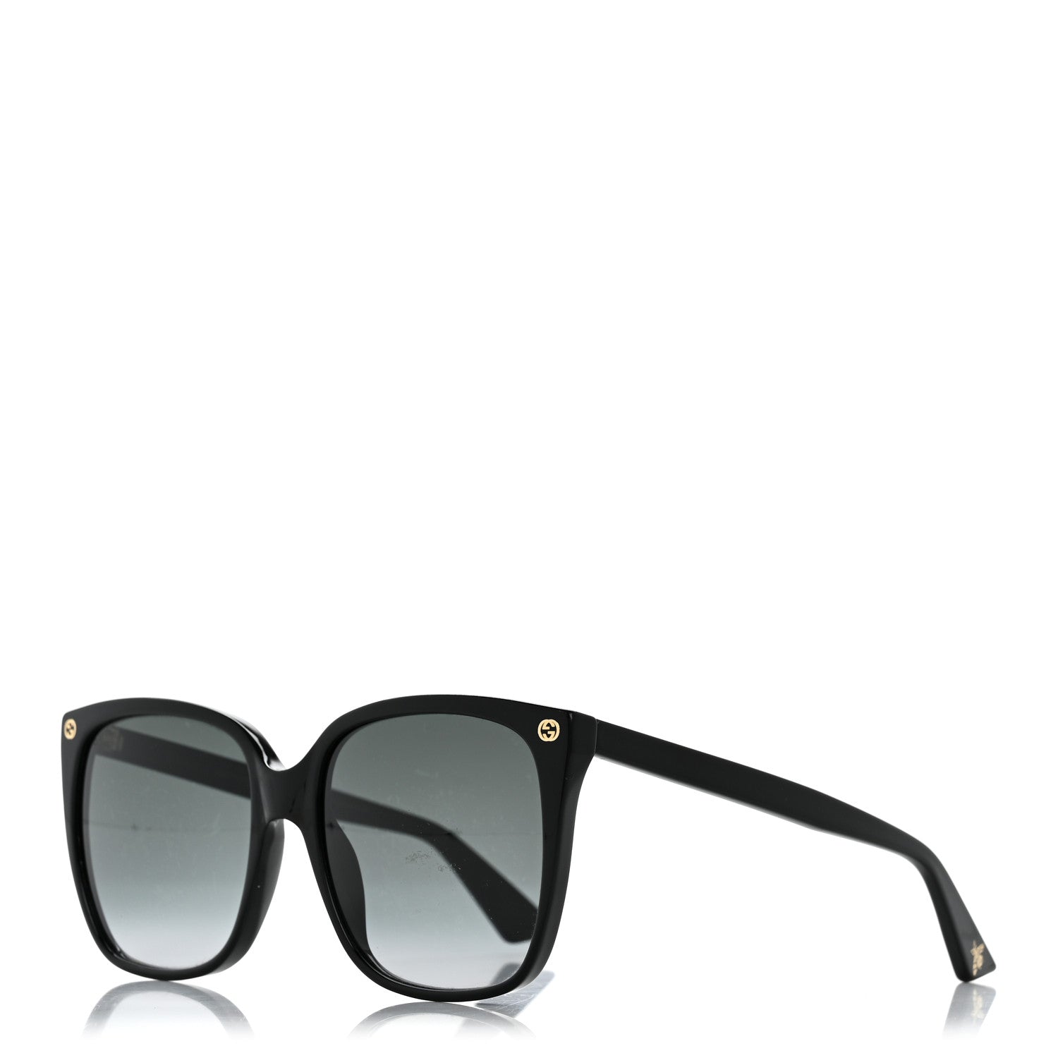 Gucci Square Sunglasses — Black GG0022S