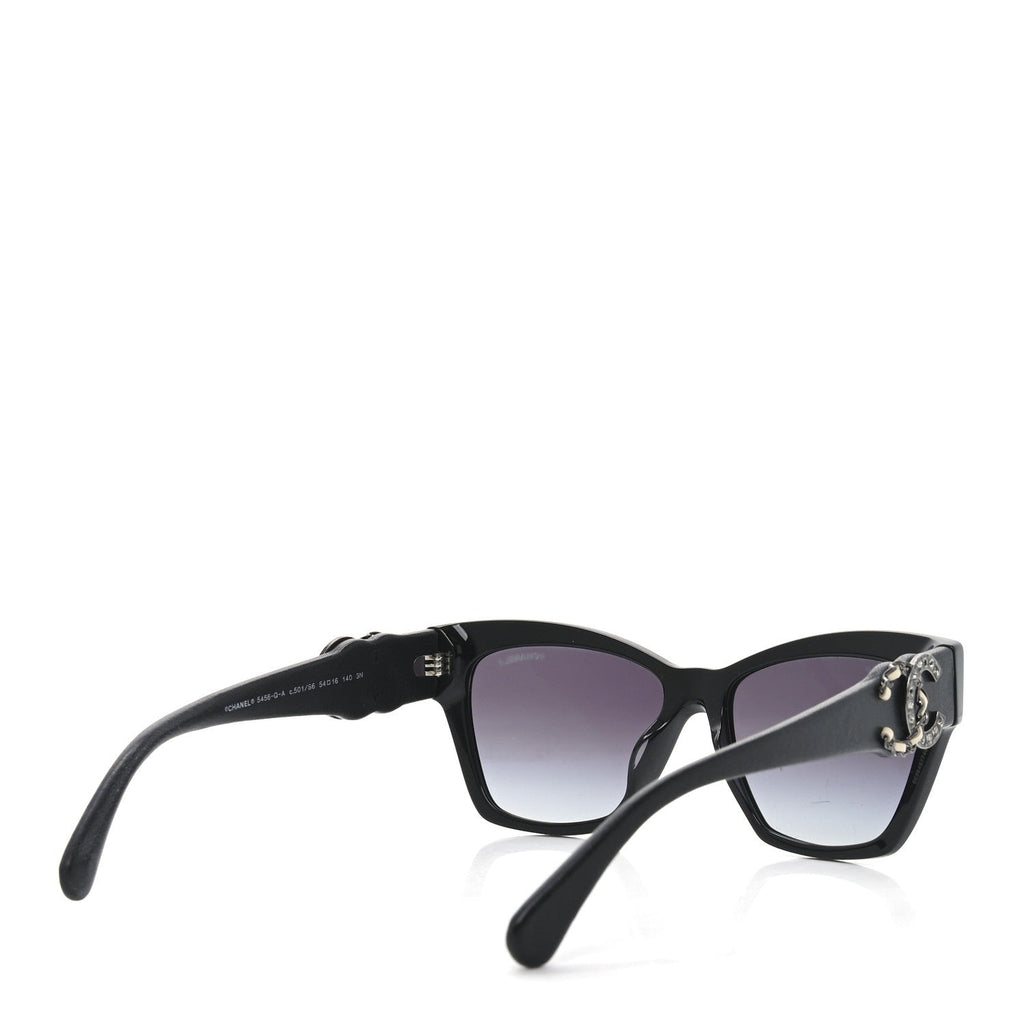 Chanel Cat-Eye Sunglasses — Black 5456-Q