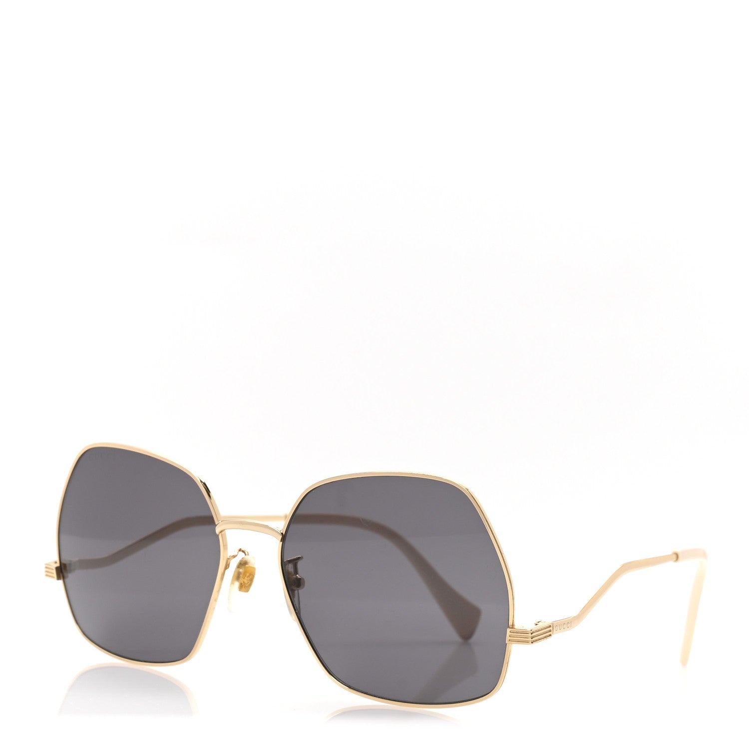 Gucci Square Sunglasses — Brown GG0972S