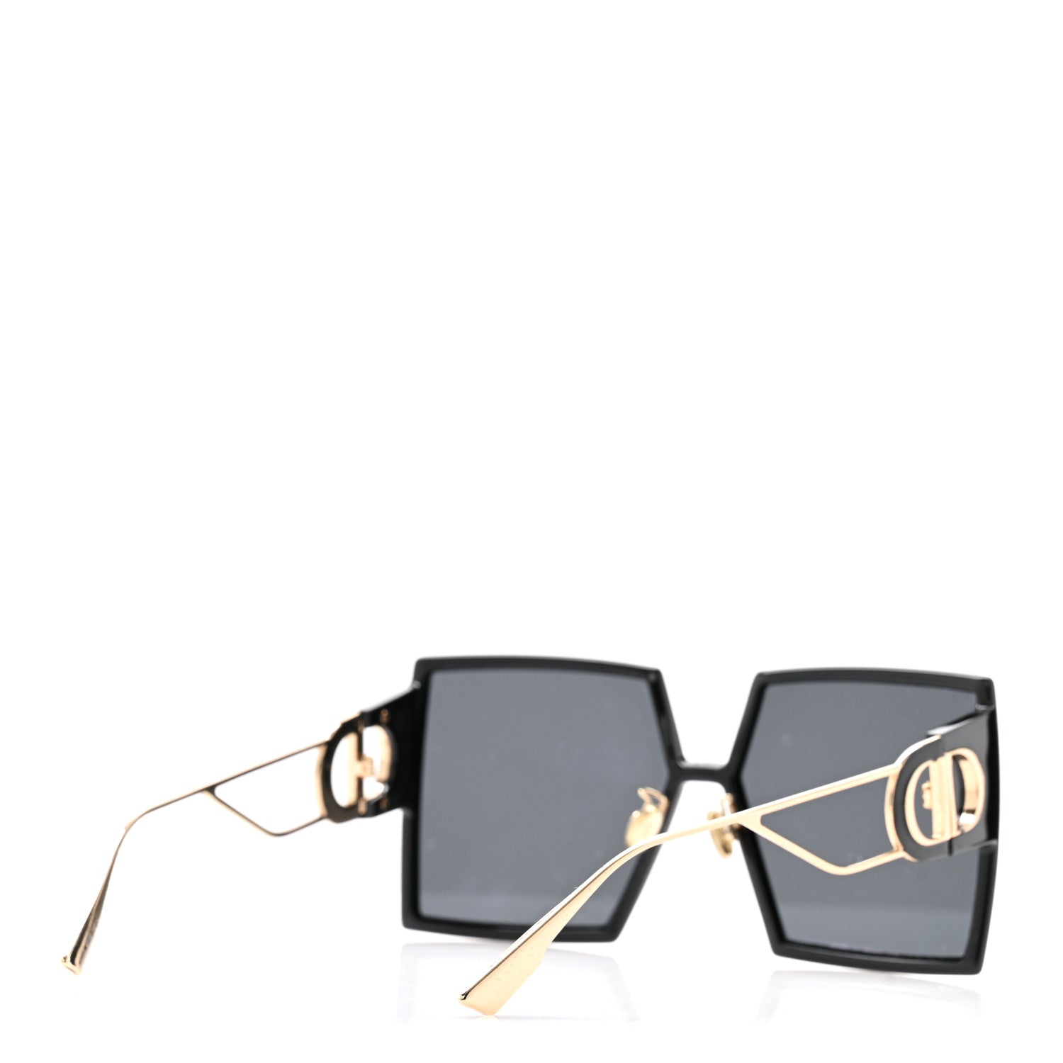 Dior Square Sunglasses — Black