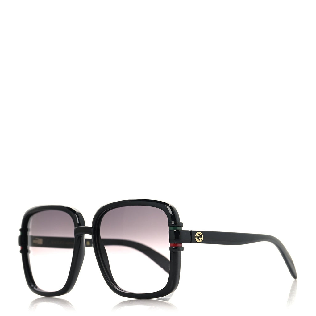 Gucci Square Sunglasses — Black GG1066S
