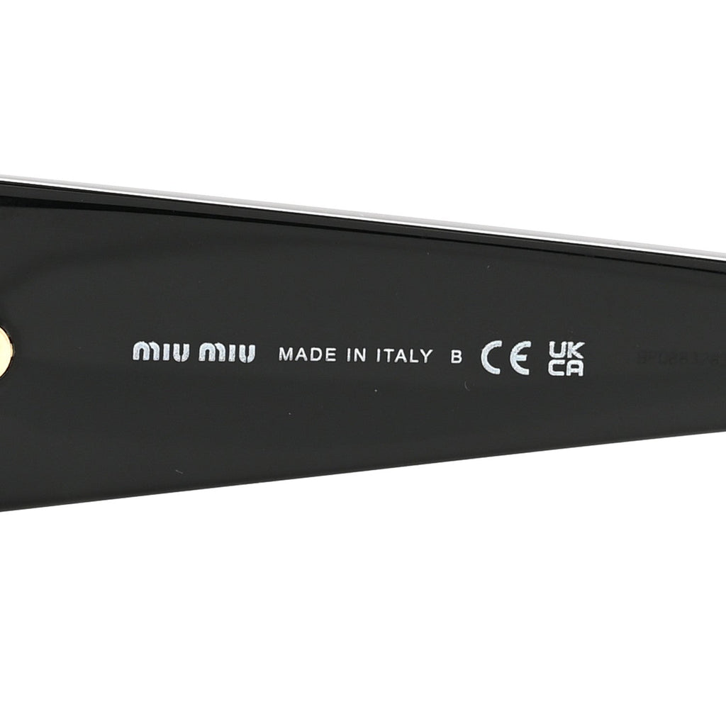 Miu Miu Cat-Eye Sunglasses — Black SMU 06Y