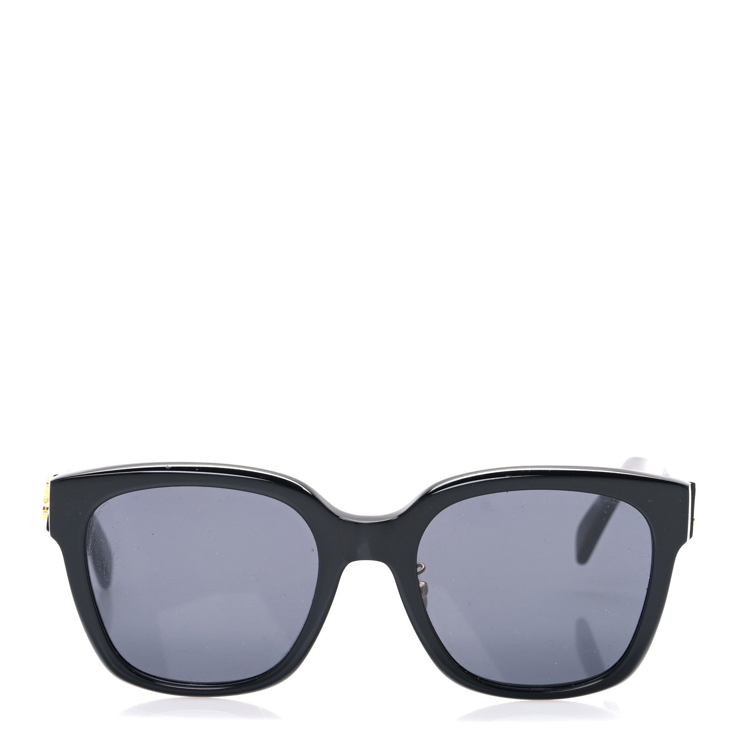 Celine Square Sunglasses — Black