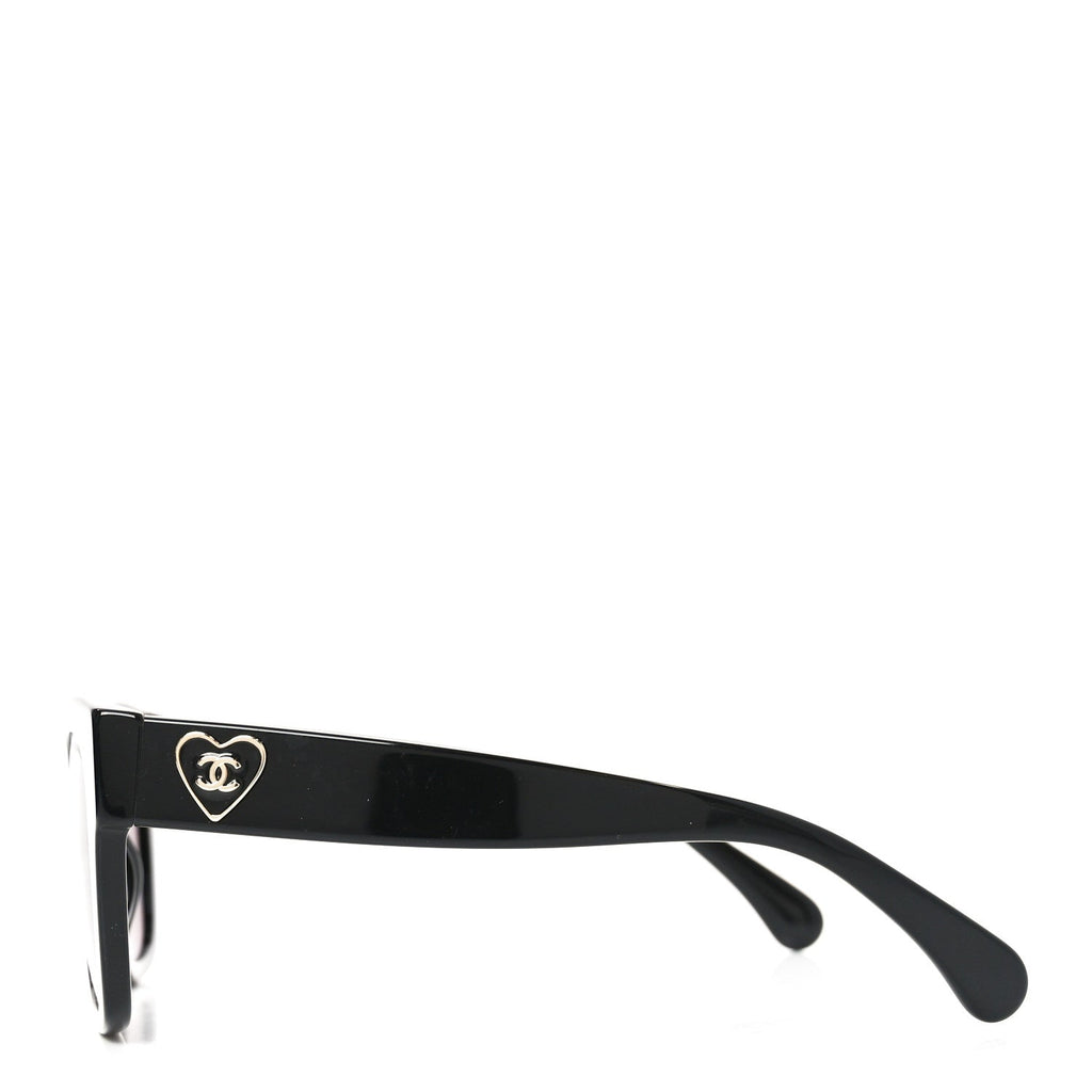 Chanel Square Sunglasses — Black