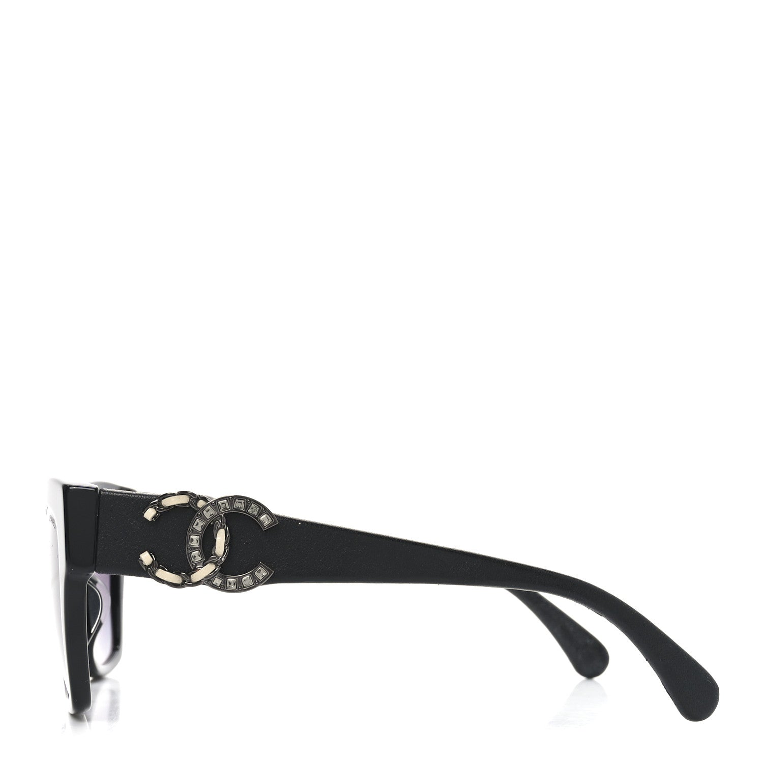 Chanel Cat-Eye Sunglasses — Black 5456-Q