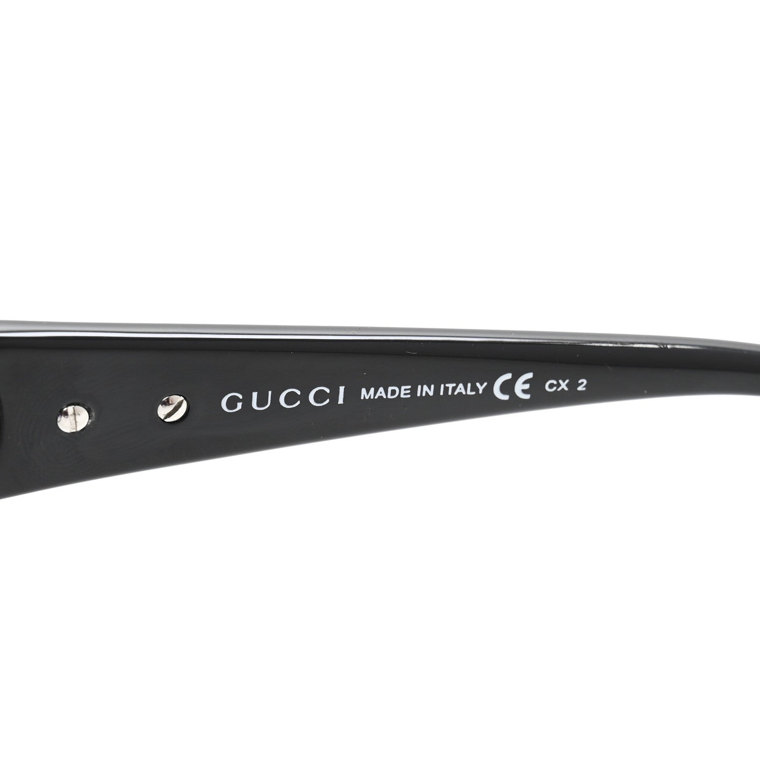 Gucci Square Sunglasses — Black GG3106