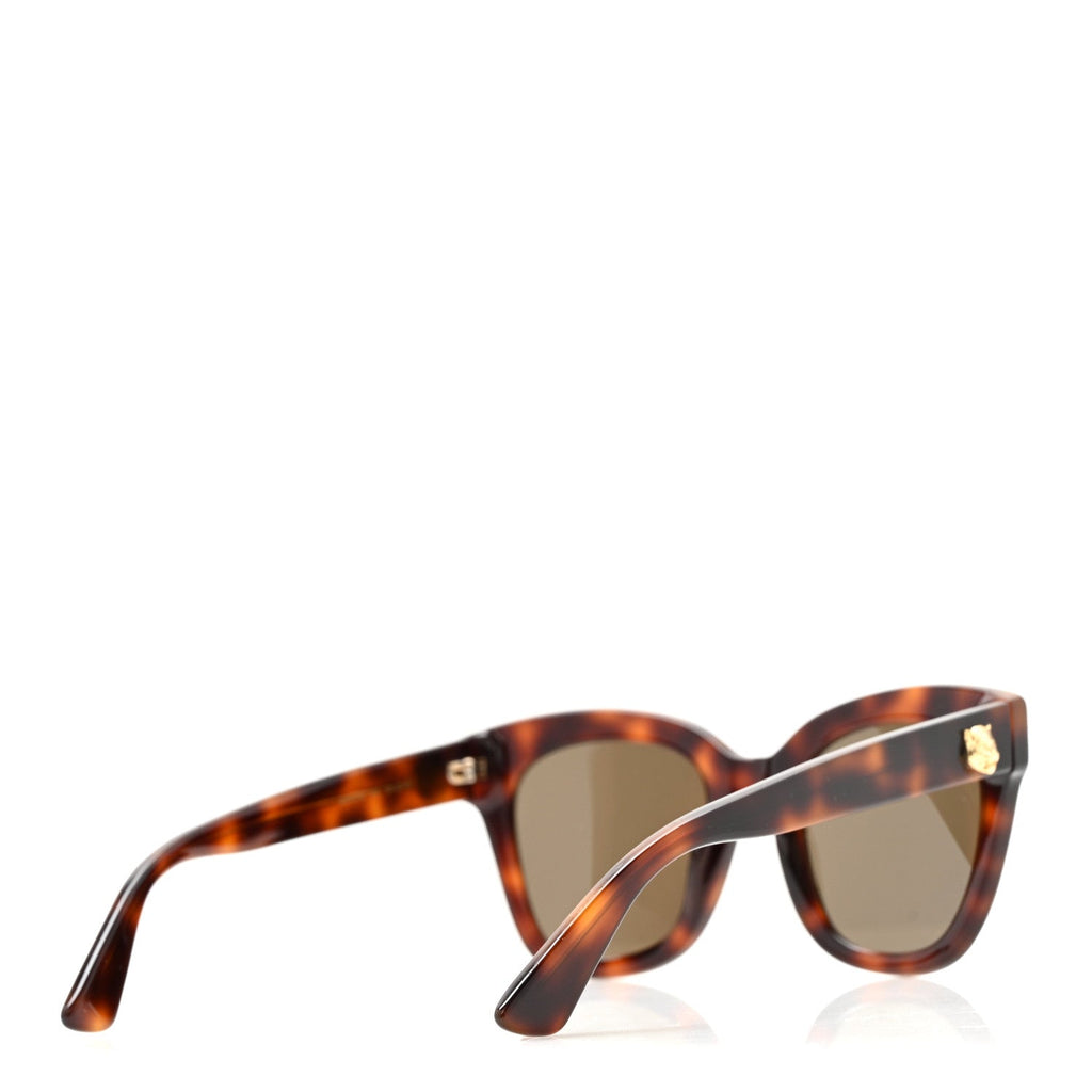 Gucci Square Sunglasses — Tortoise GG0029S