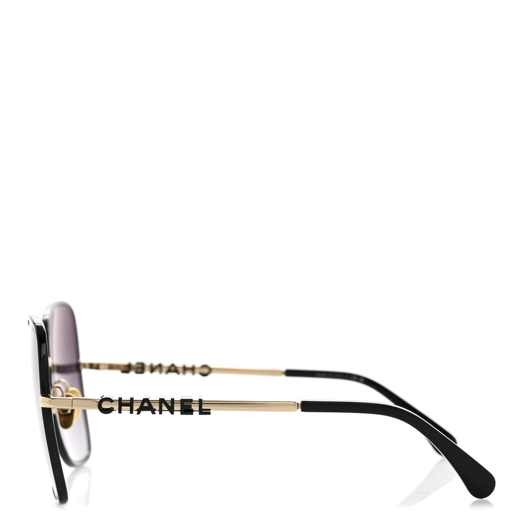 Chanel Butterfly Sunglasses — Black