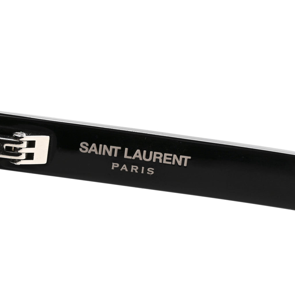 Saint Laurent Square Sunglasses — Black SL 465