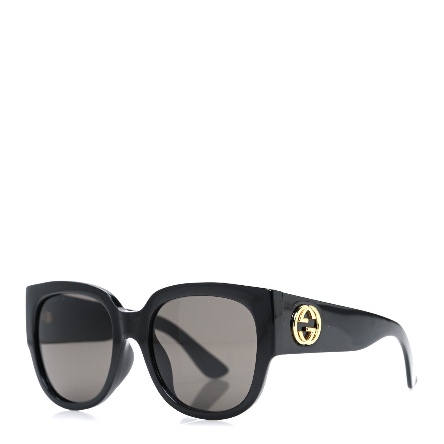 Gucci Square Sunglasses — Black