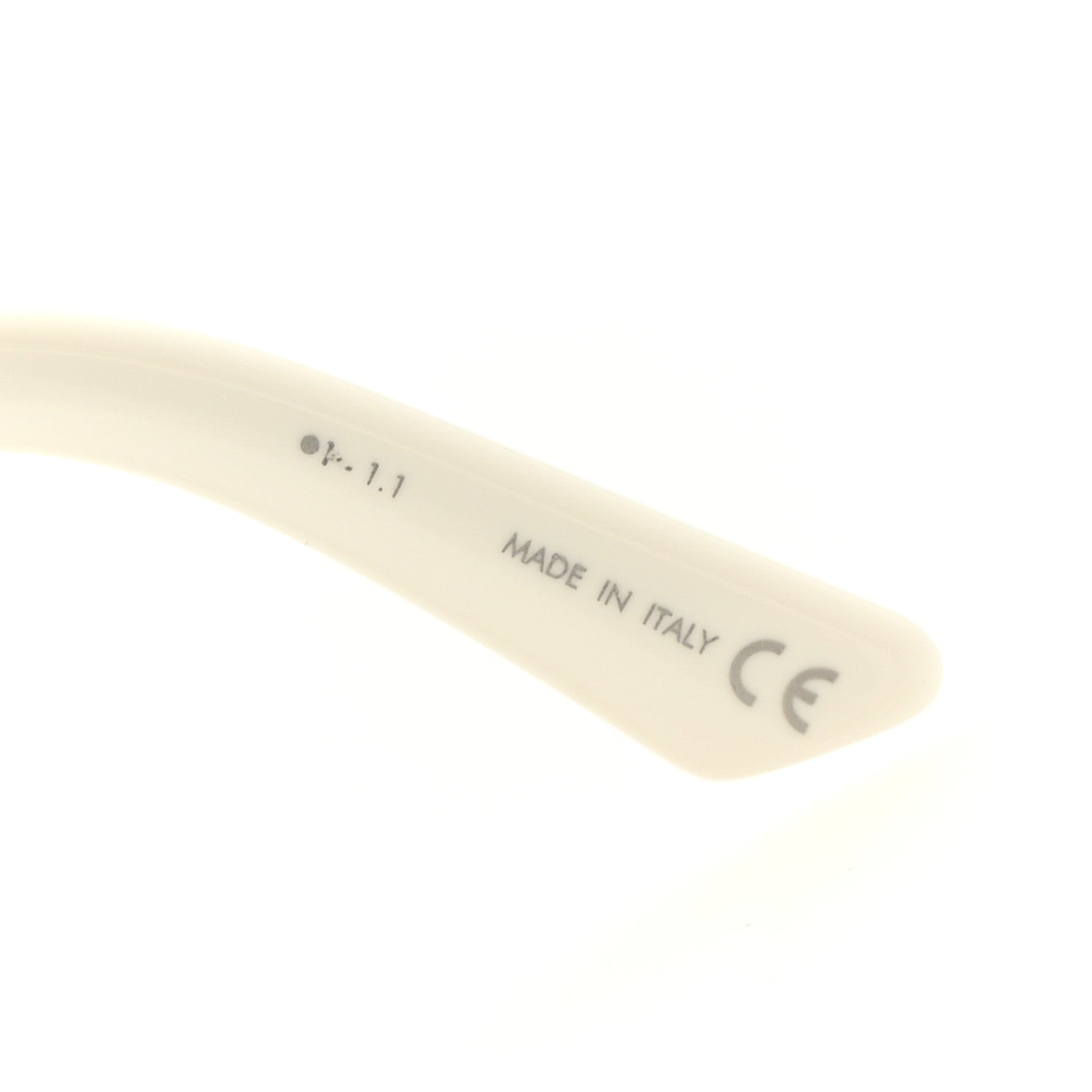 Dior Square Sunglasses — White