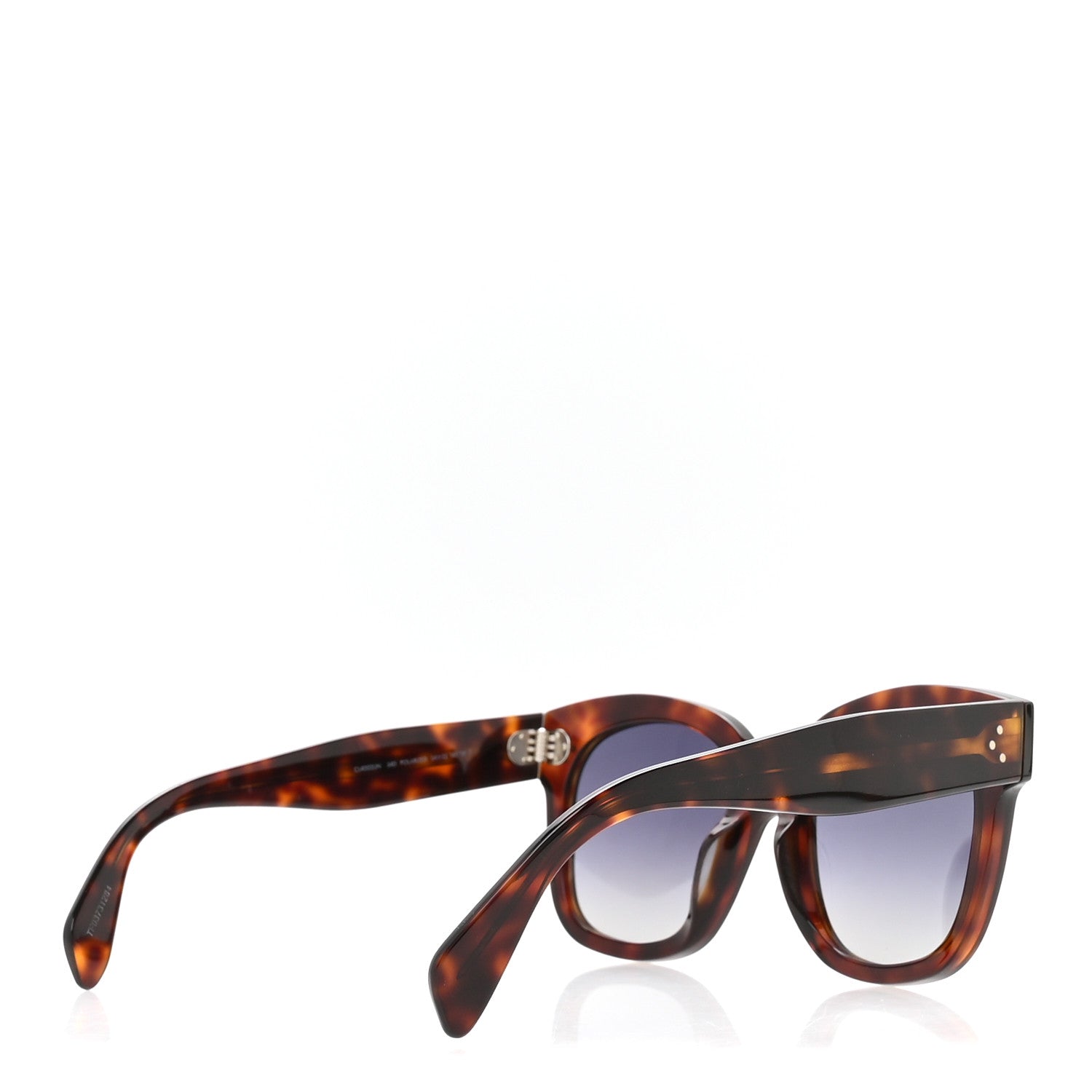 Celine Square Sunglasses — Tortoise