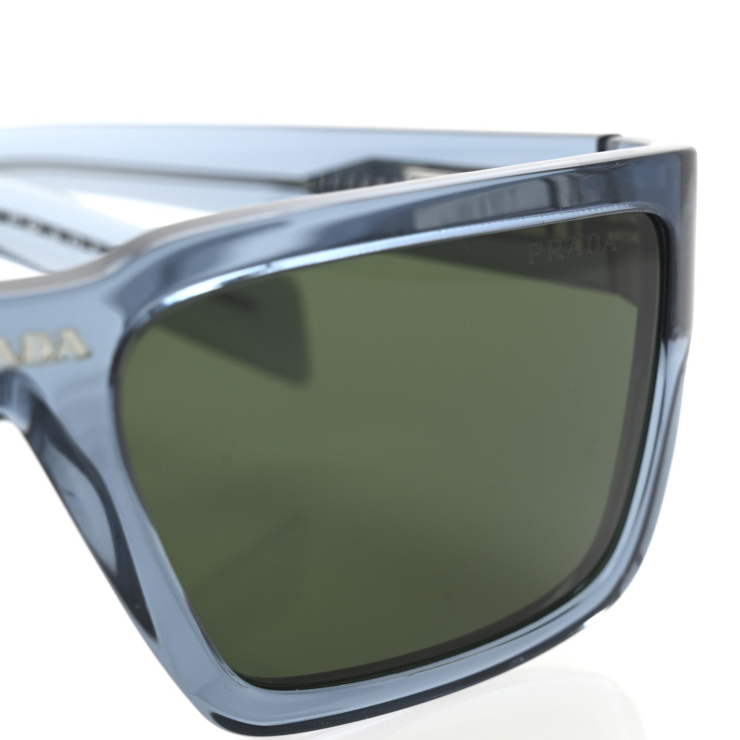 Prada Square Sunglasses — Green SPR 10Y