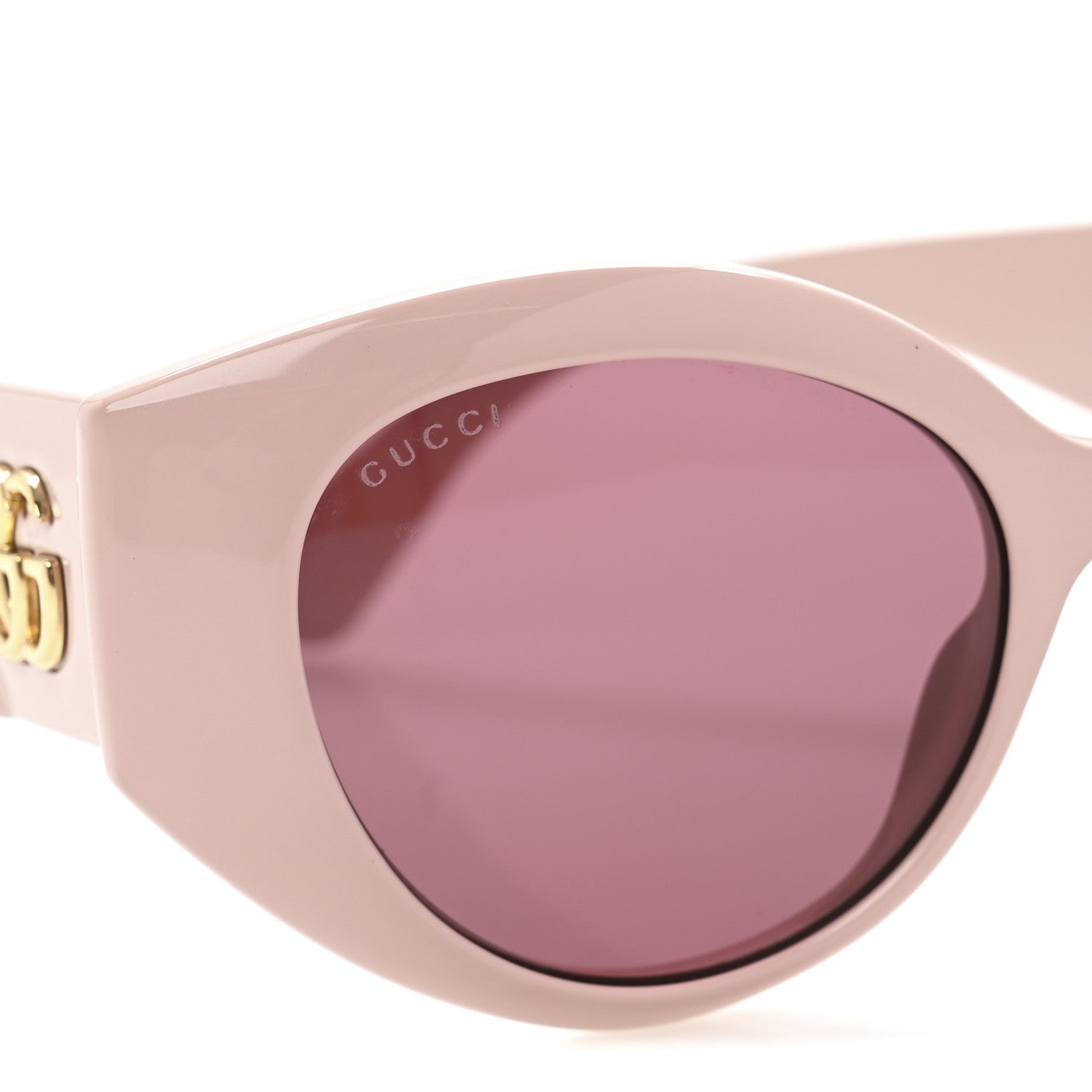 Gucci Cat-Eye Sunglasses — Pink GG0809S