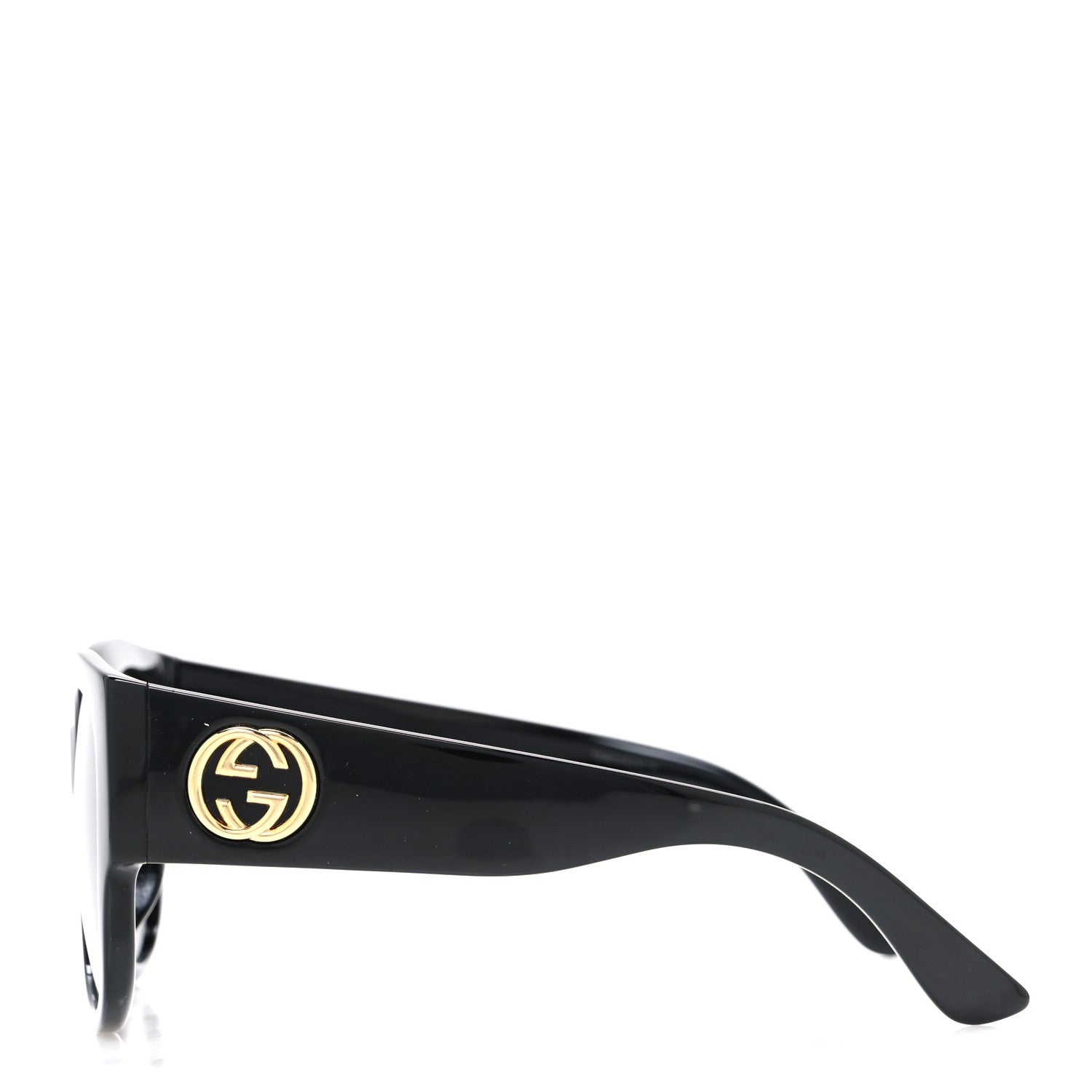 Gucci Square Sunglasses — Black