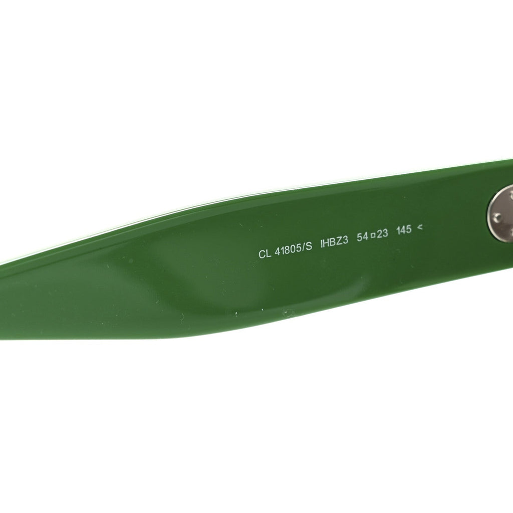 Celine Square Sunglasses — Green