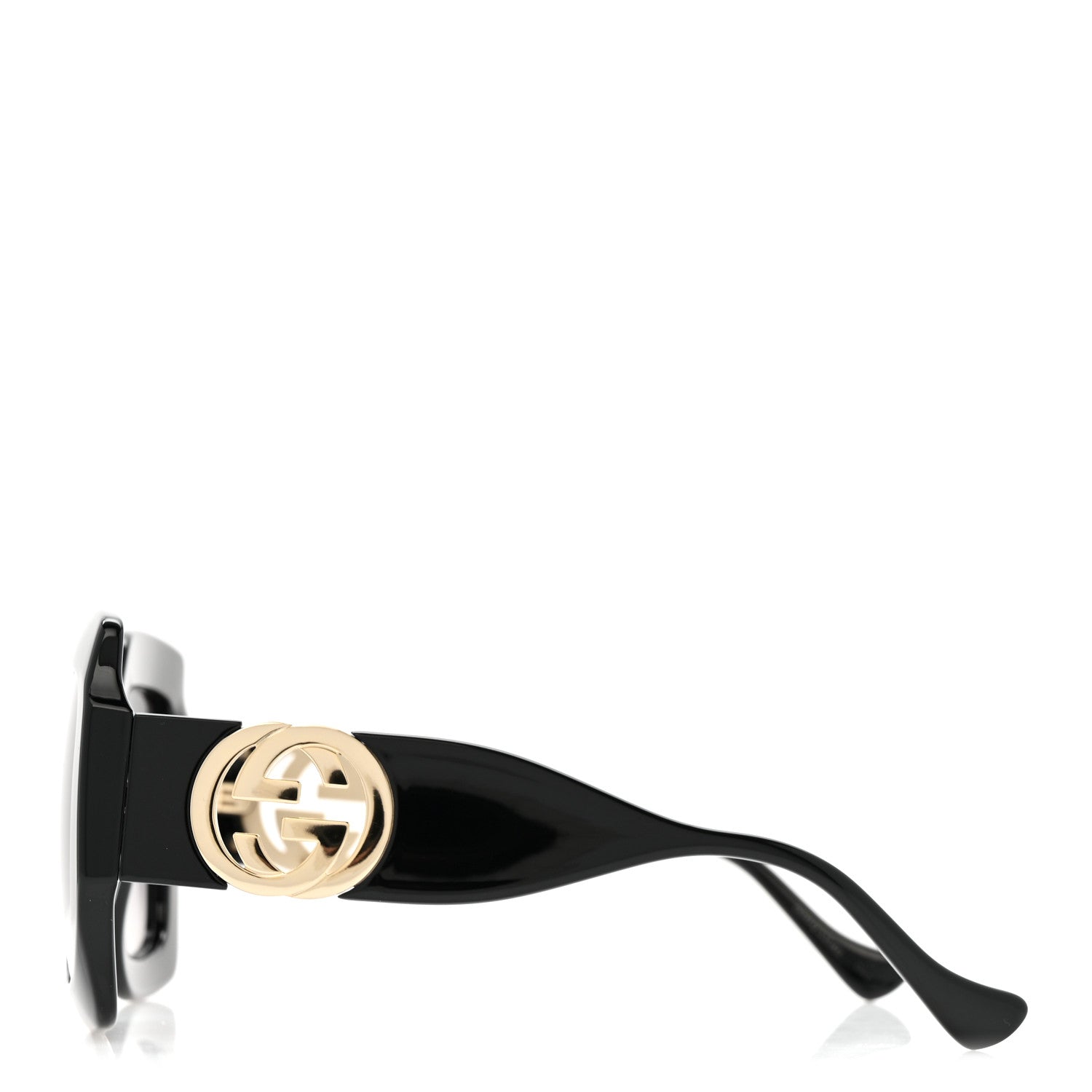 Gucci Square Sunglasses — Black GG1022S