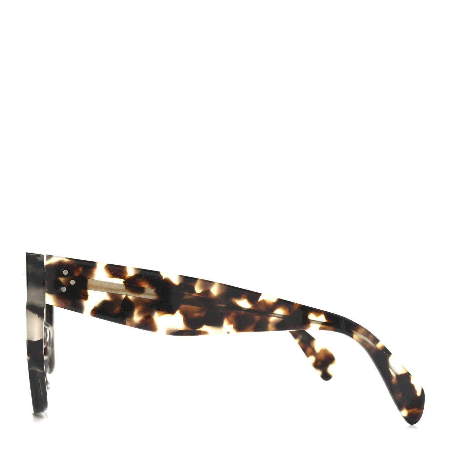 Celine Square Sunglasses — Havana