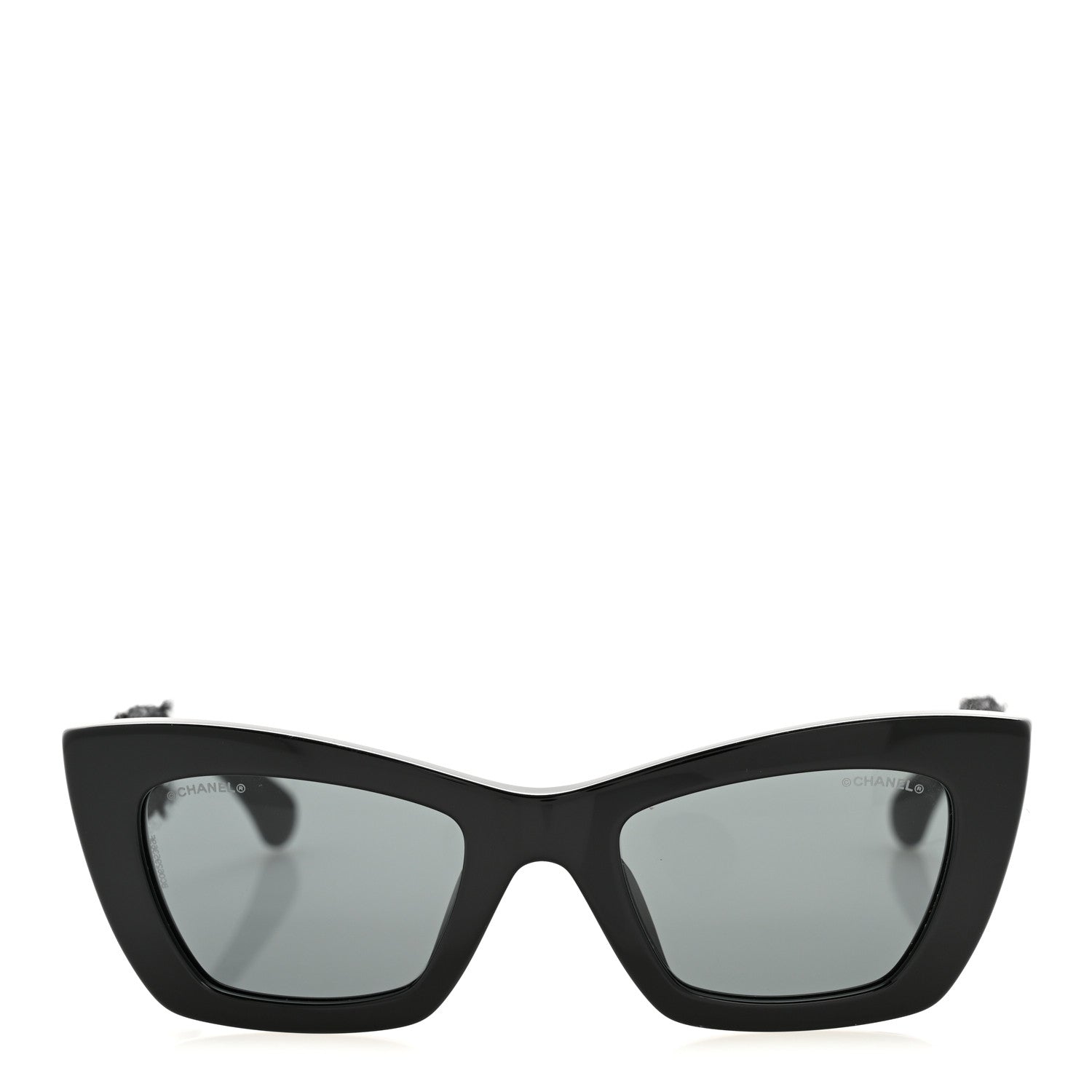 Chanel Cat-Eye Sunglasses — Black