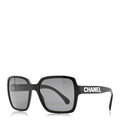 Chanel Square Sunglasses — Black