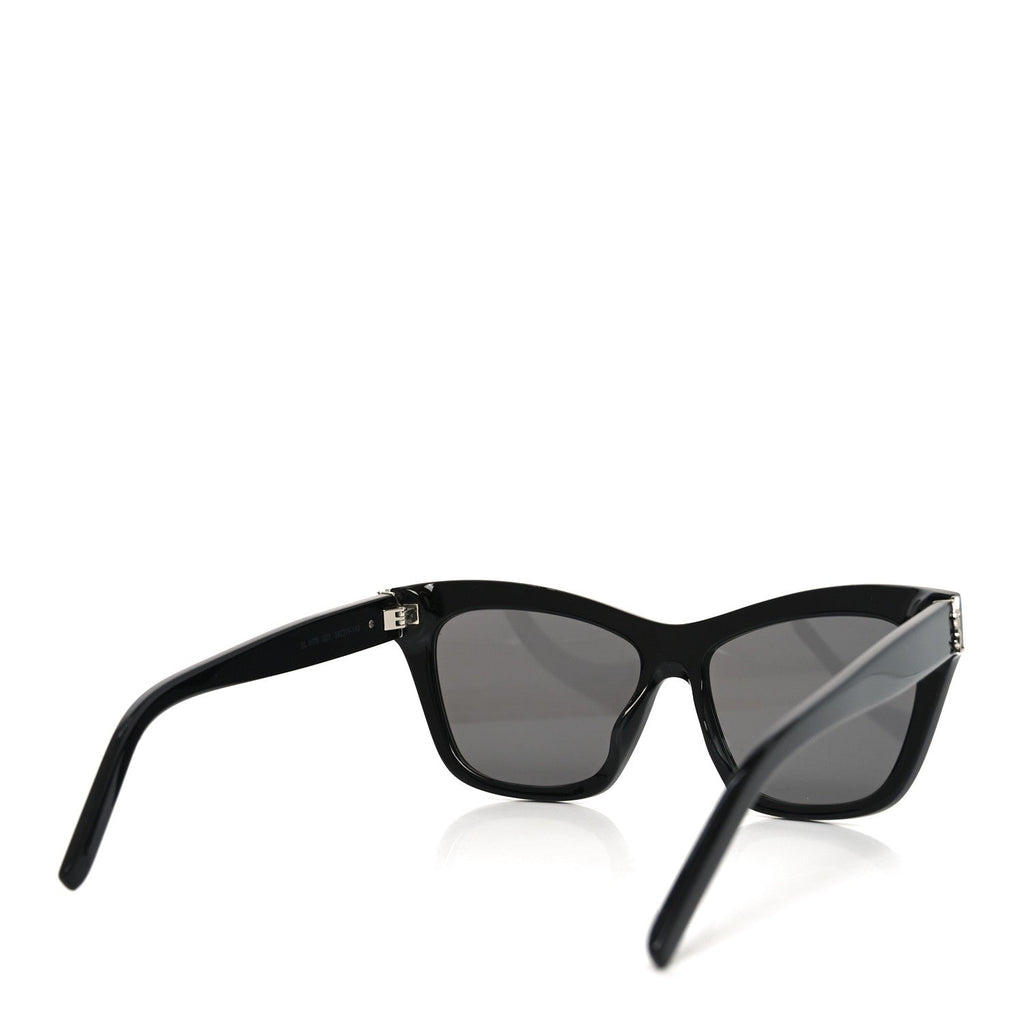 Saint Laurent Cat-Eye Sunglasses — Black