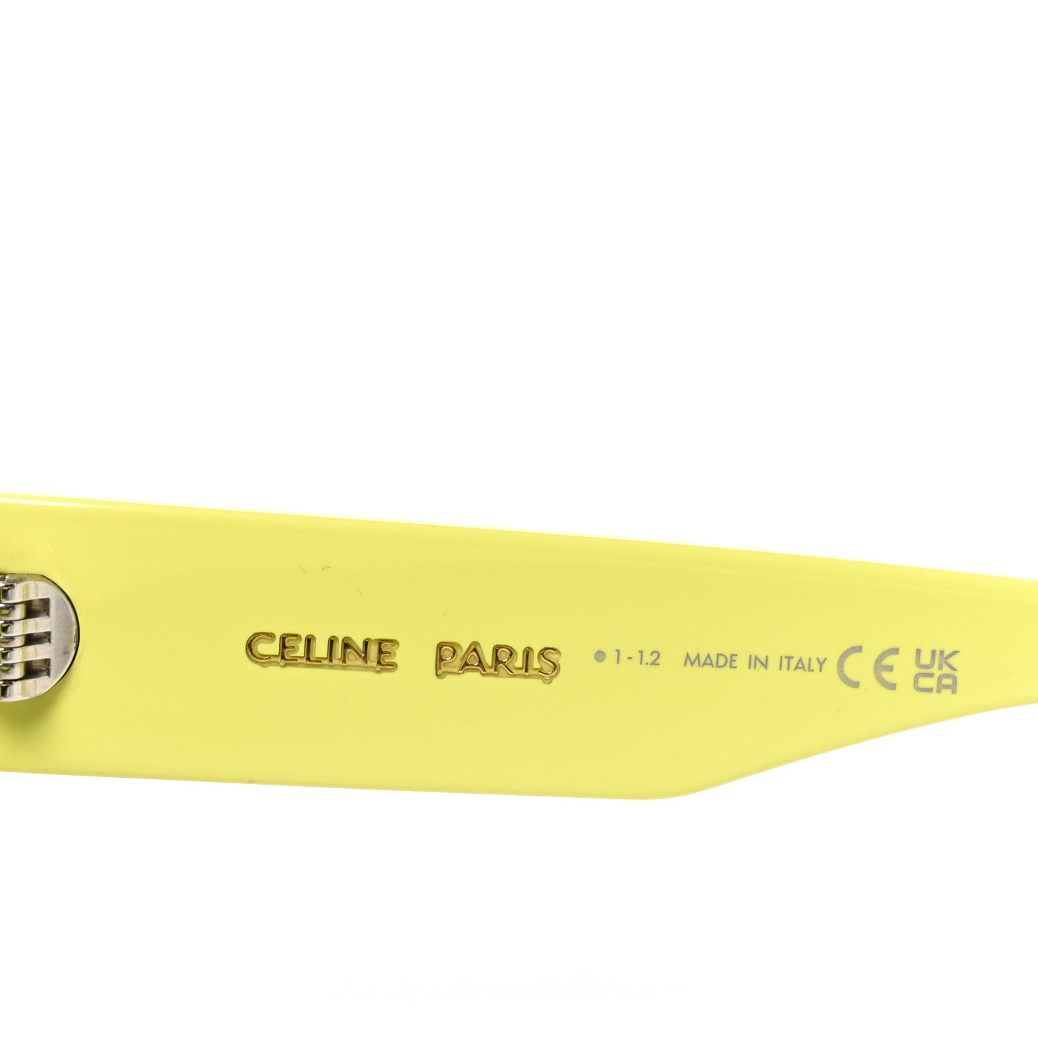 Celine Cat-Eye Sunglasses — Green