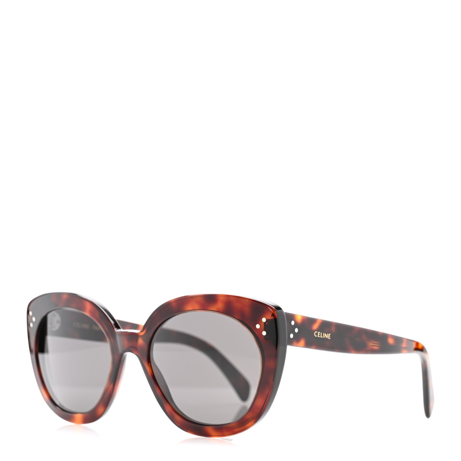 Celine Square Sunglasses — Tortoise