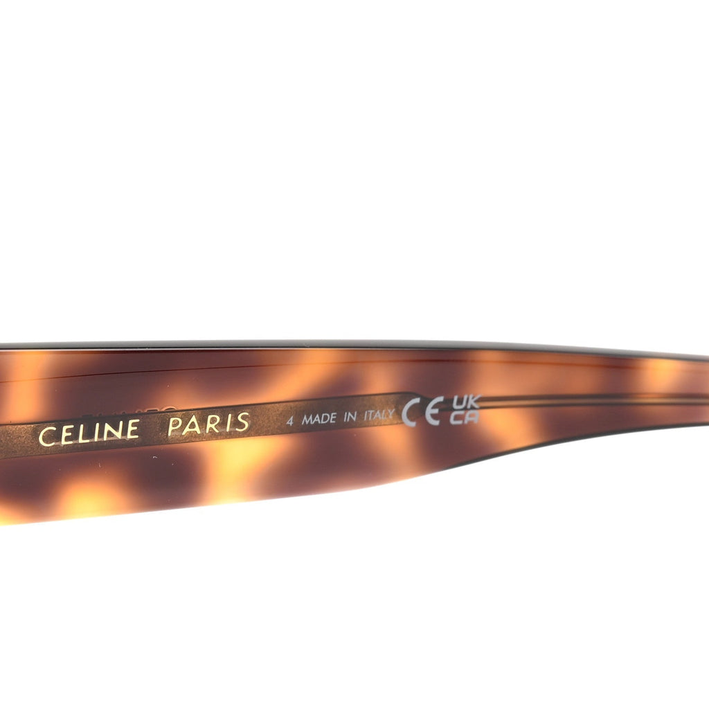 Celine Square Sunglasses — Havana