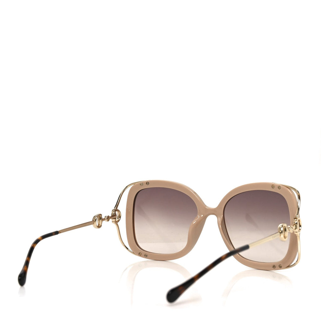 Gucci Square Sunglasses — Tortoise GG1021S