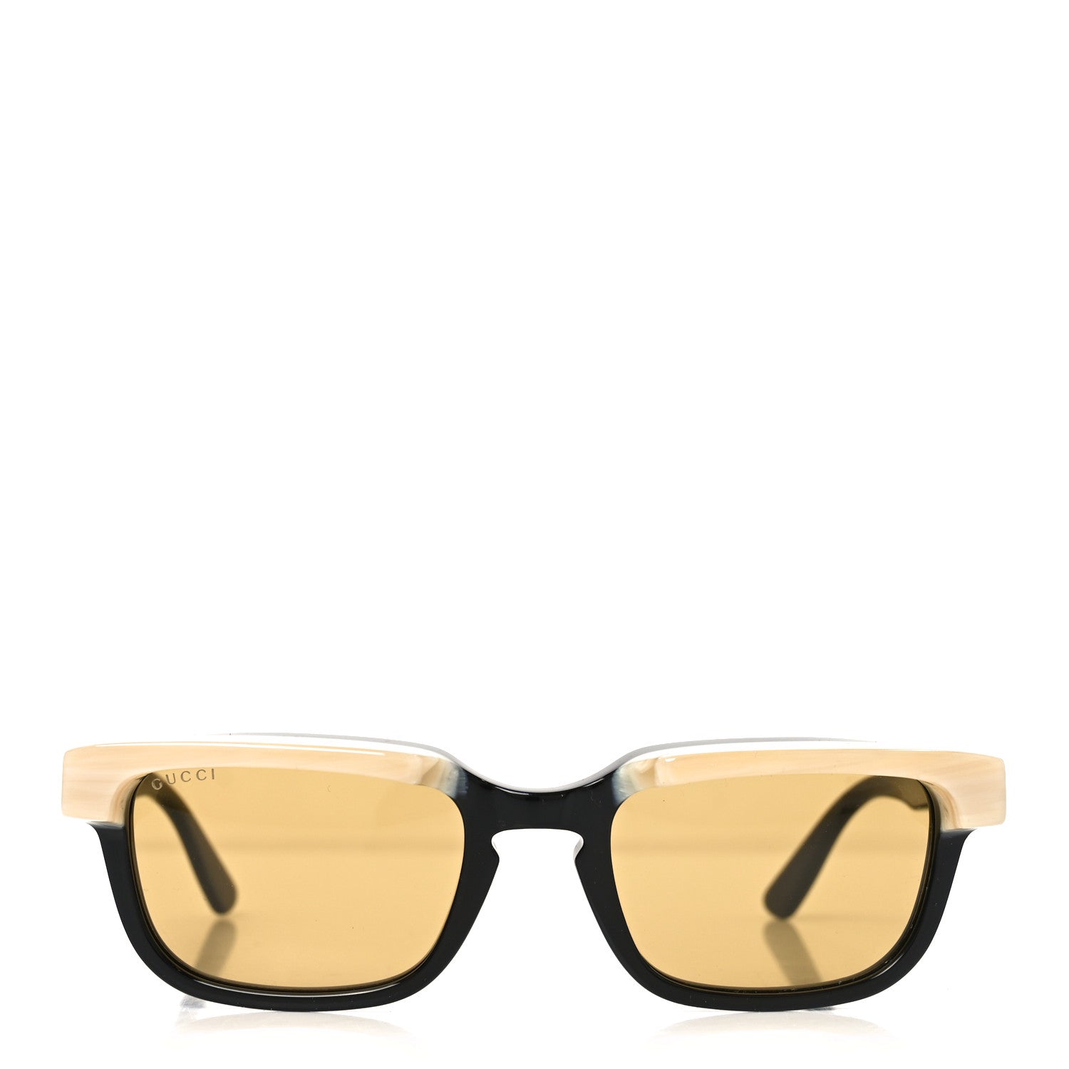 Gucci Rectangle Sunglasses — Black GG1166S