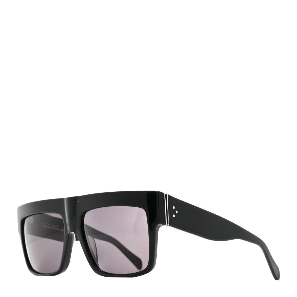 Celine Square Sunglasses — Black