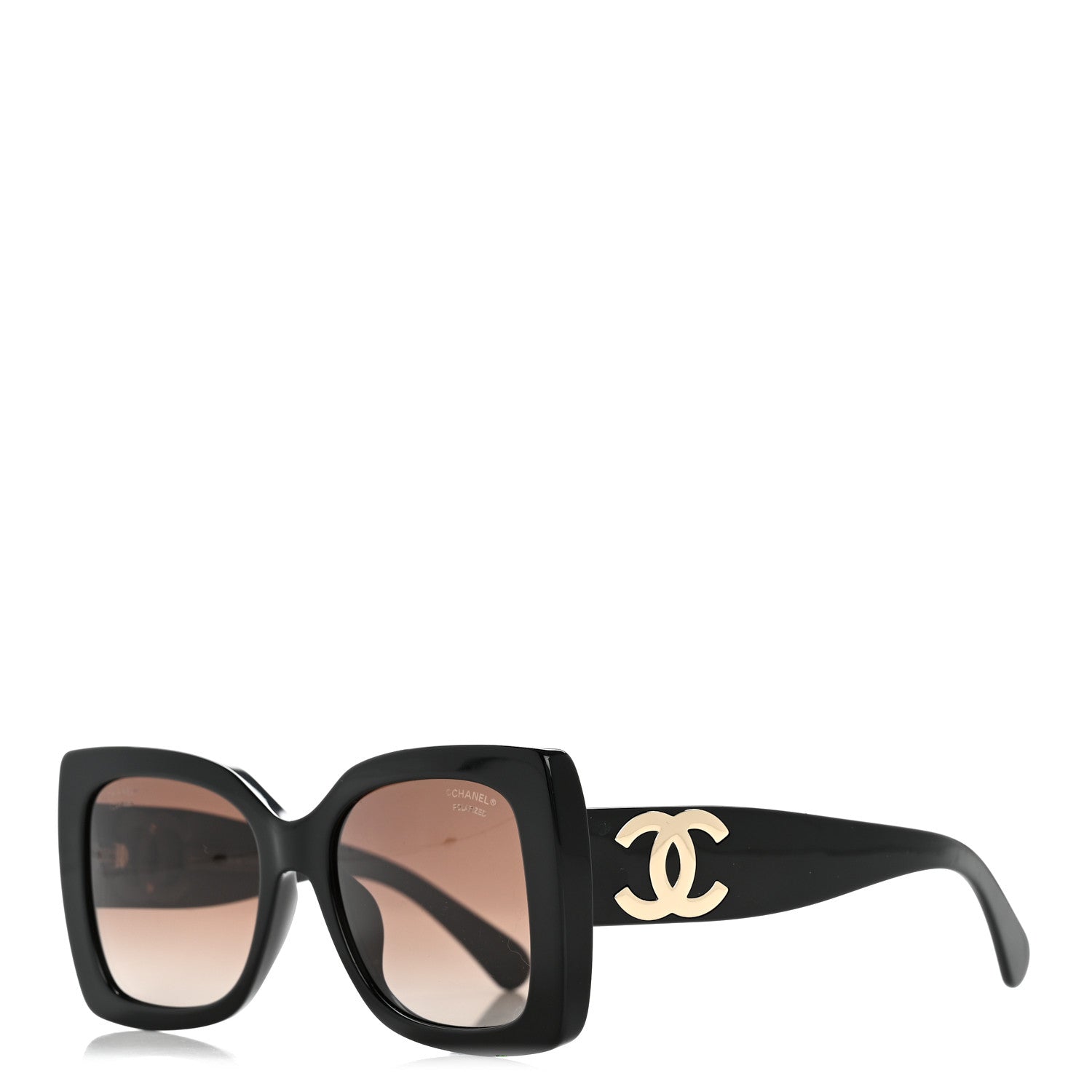 Chanel Square Sunglasses — Black 5494-A