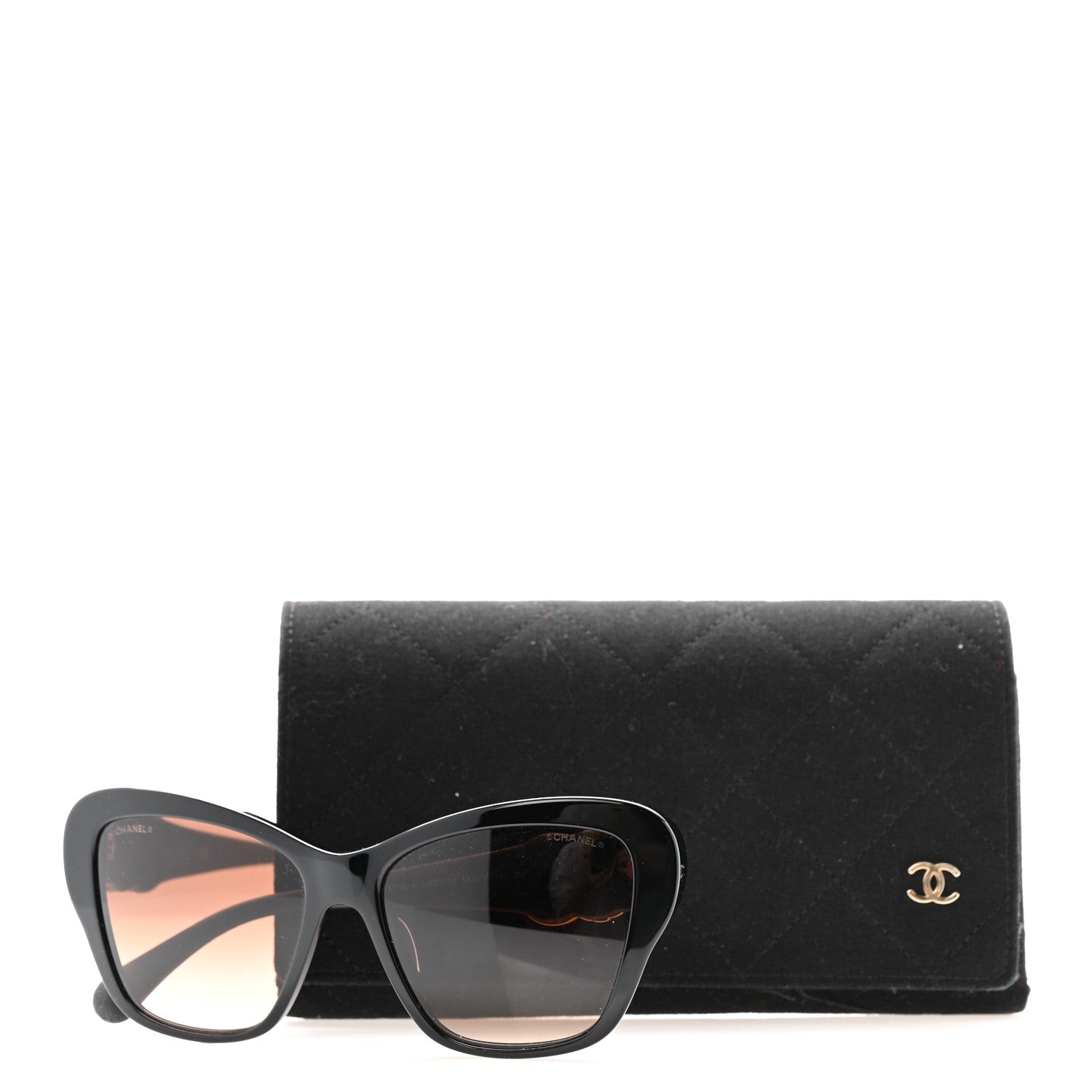 Chanel Butterfly Sunglasses — Black 5457-Q
