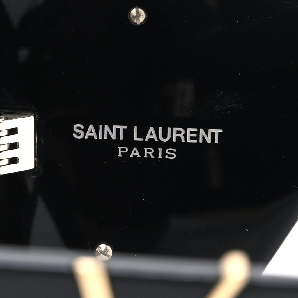 Saint Laurent Square Sunglasses — Black