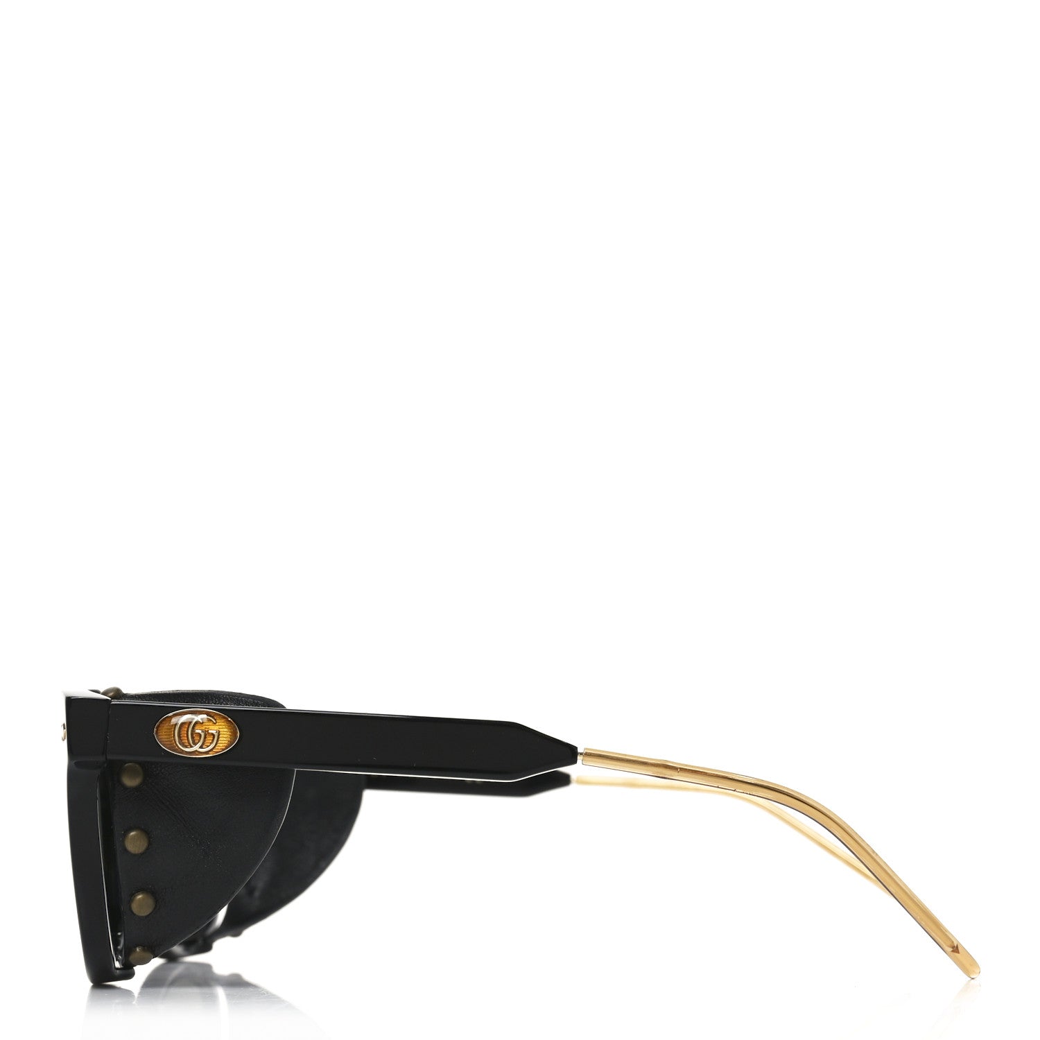 Gucci Square Sunglasses — Black GG0671S
