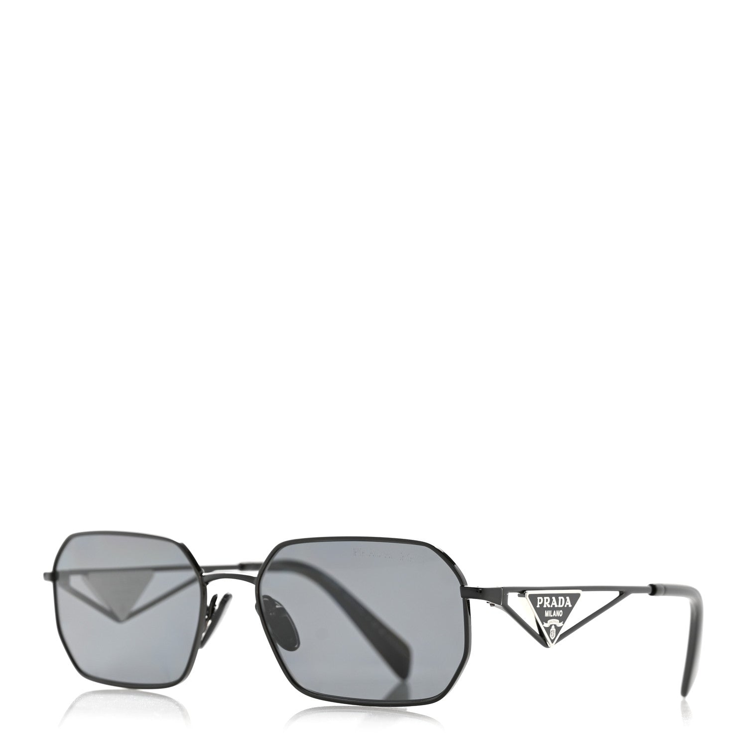 Prada Aviator Sunglasses — Black