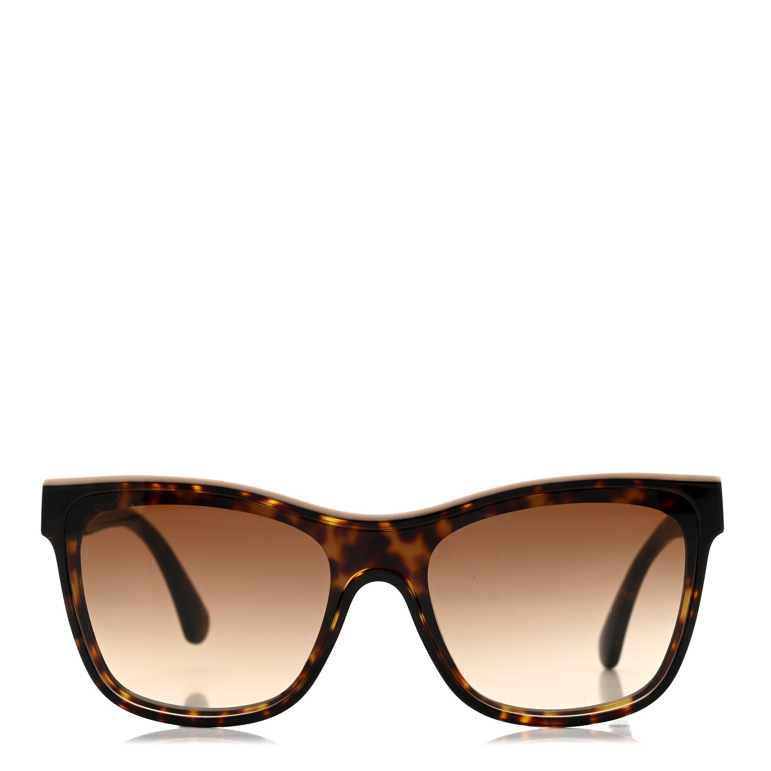 Chanel Square Sunglasses — Tortoise