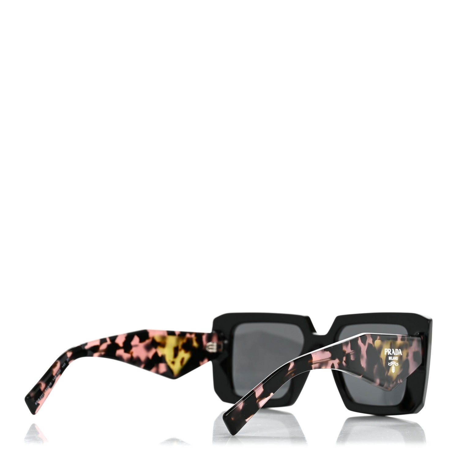 Prada Square Sunglasses — Grey SPR 23Y