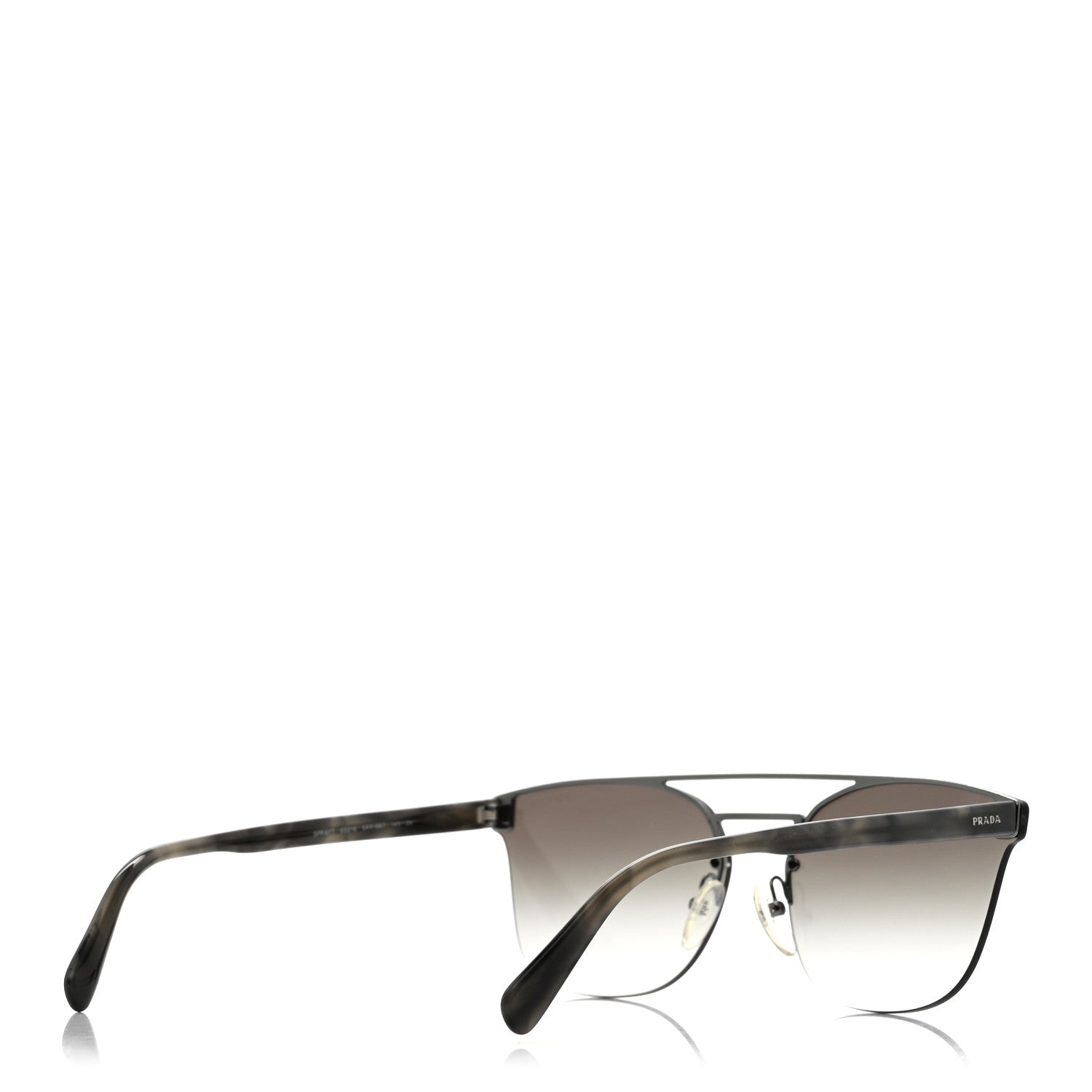 Prada Cat-Eye Sunglasses — Silver SPR 67T