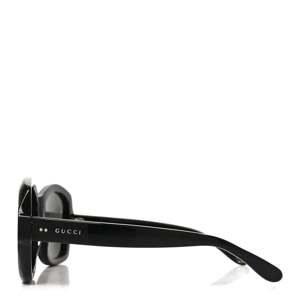 Gucci Rectangle Sunglasses — Black GG0624S