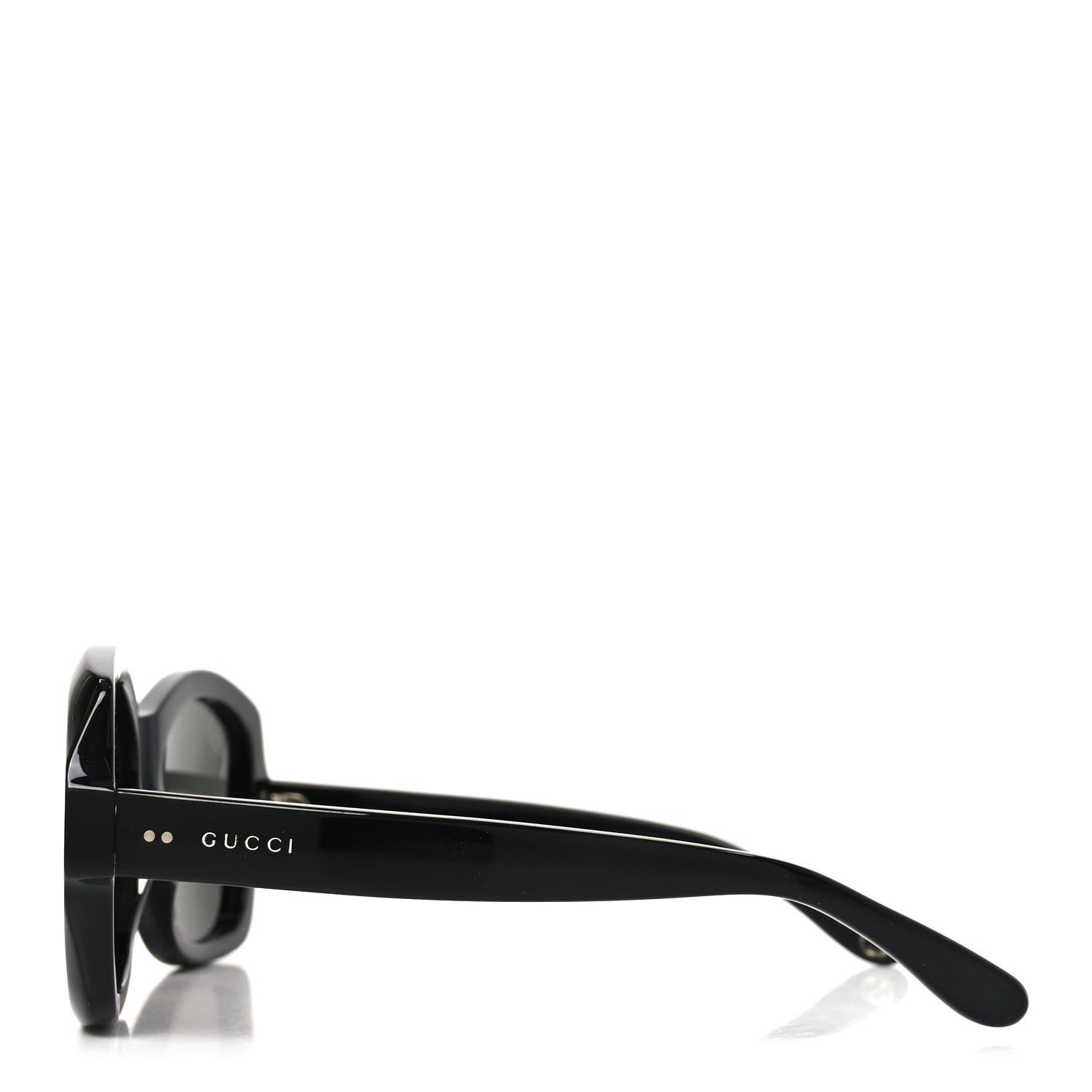 Gucci Rectangle Sunglasses — Black GG0624S