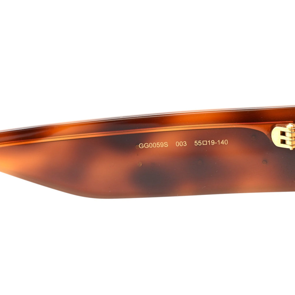 Gucci Square Sunglasses — Red GG0059S