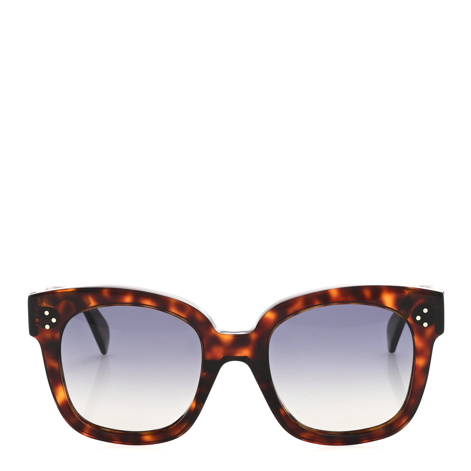 Celine Square Sunglasses — Tortoise