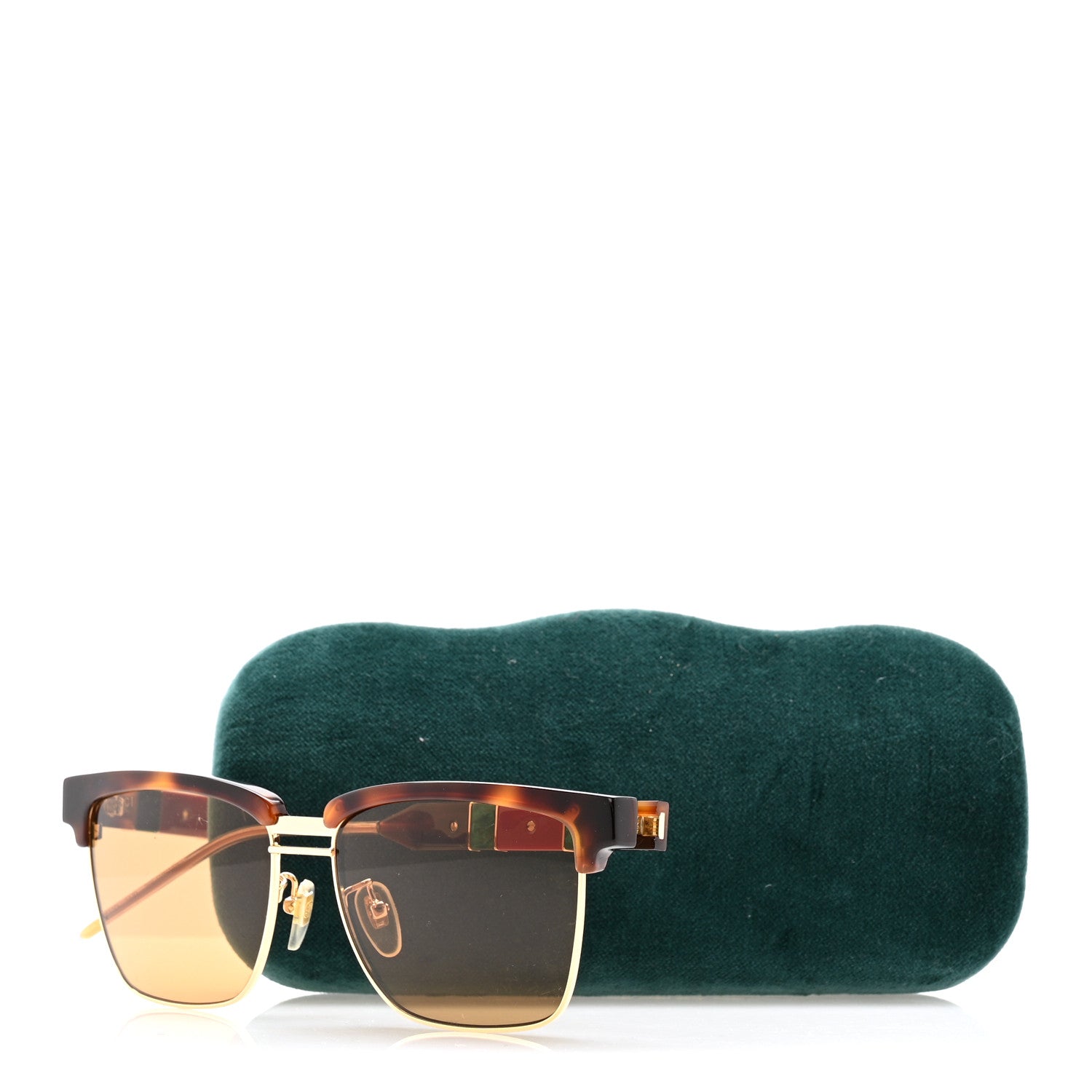 Gucci Aviator Sunglasses — Tortoise GG0603S