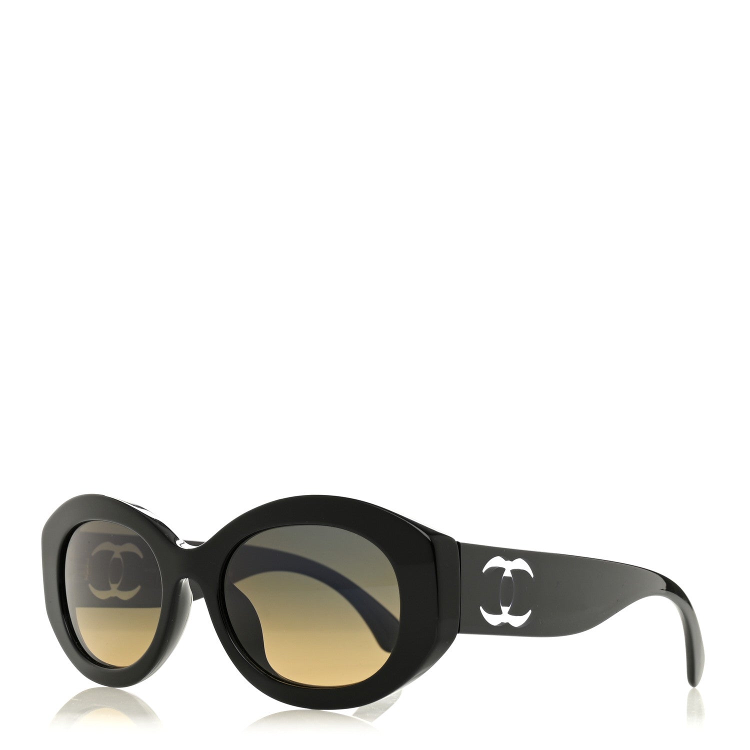 Chanel Square Sunglasses — Black 5528-A