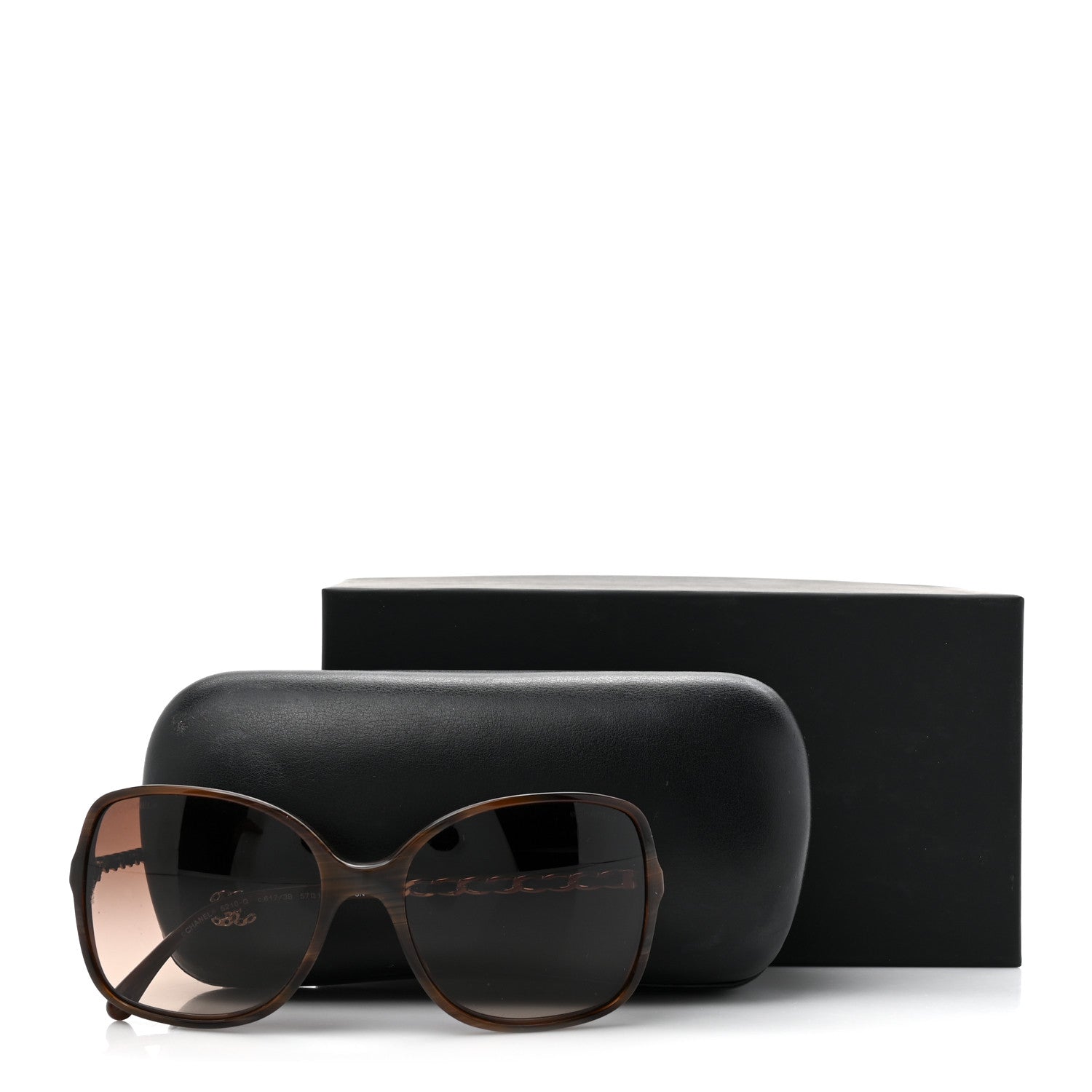 Chanel Square Sunglasses — Brown 5210-Q
